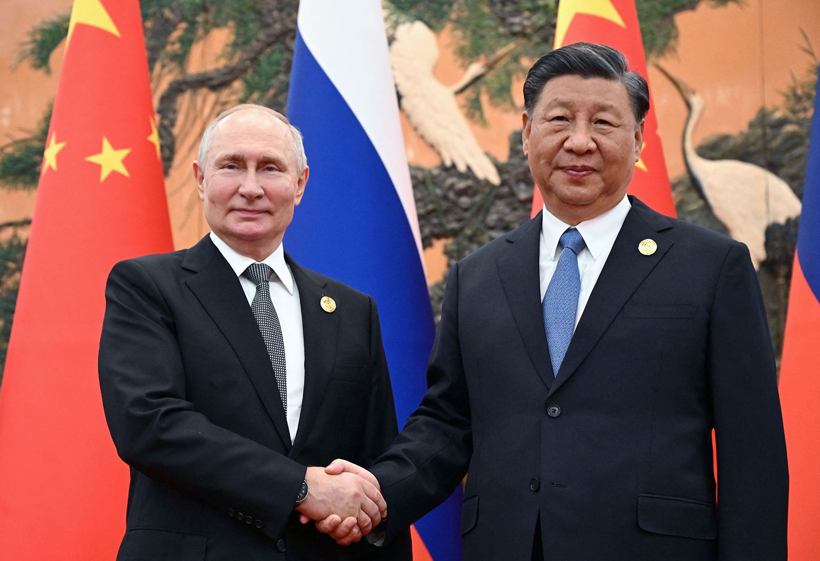 my two favorite communist people, Mr. Putin and Mr. Jinping