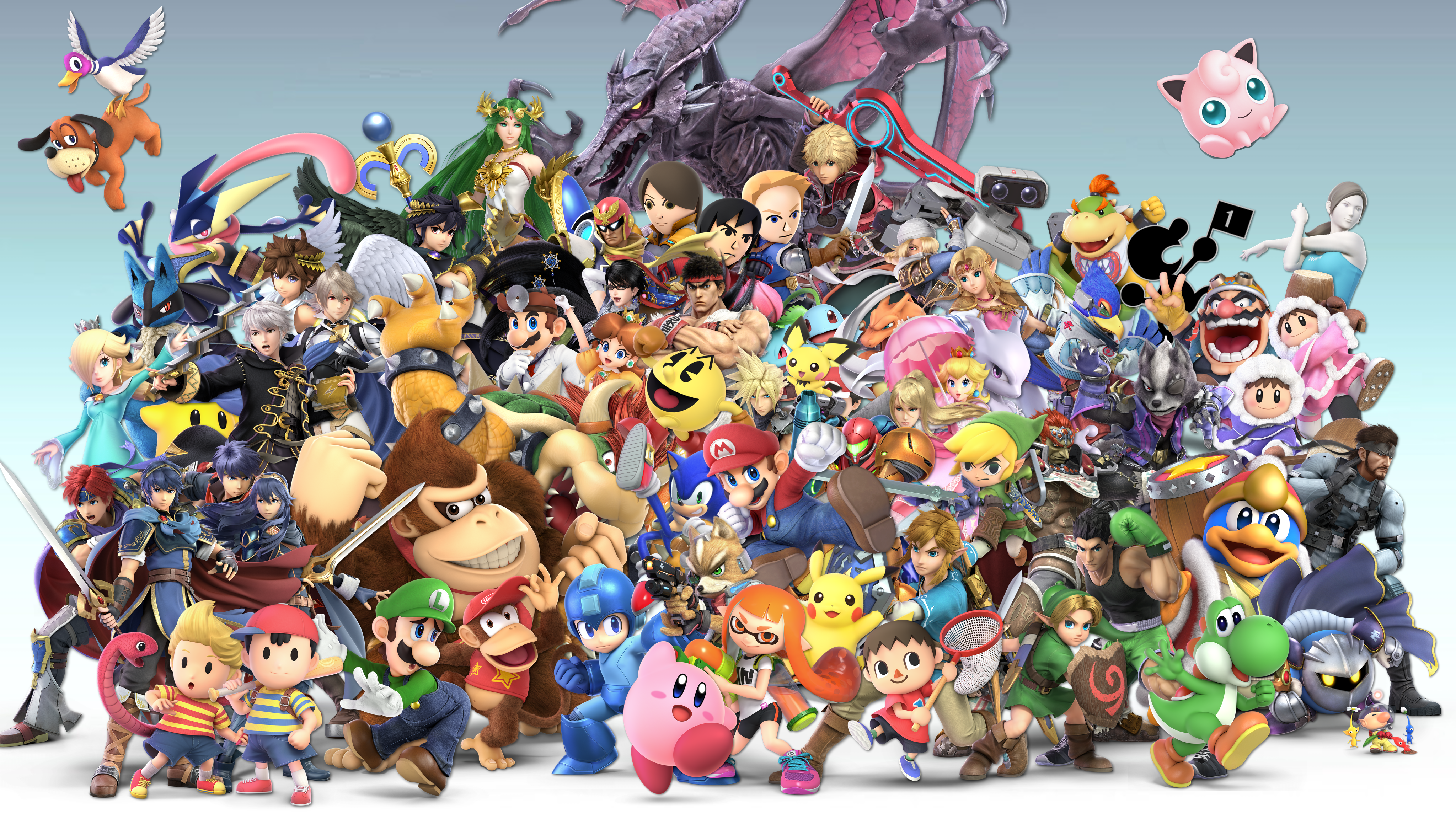 High Quality image of Nintendo Characters