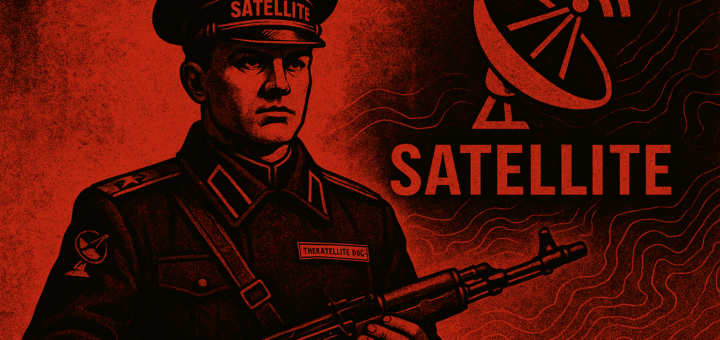 TheSatellite.org Header Image of a Satellite Soldier holding a rifle